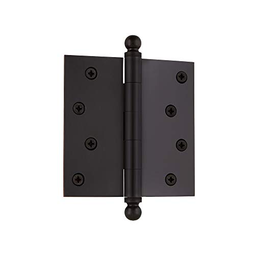 Image of Nostalgic Warehouse Ball-Tip Residential Door Hinge with Square Corners