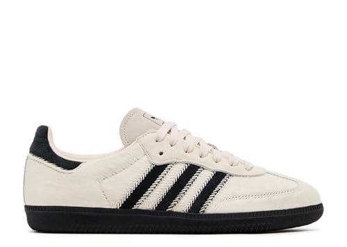 Image of adidas Originals Samba OG Womens Sneaker, Wonder White /Core Black /Alumina, Size 6.5