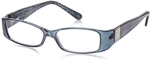 Foster Grant Posh Blue Women's Reading Glasses +2.00