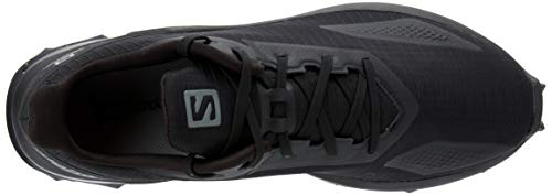 Salomon Alphacross Blast Trail Running Shoes For Men Sneaker, Black/Black/Black, 8 #TOP4