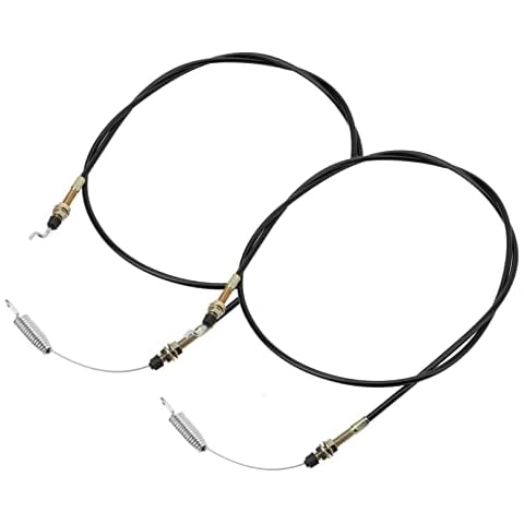 Shifter Cables 2-11082 Replacement for Chuck Wagon CW-11, CW-413 CW-265, Land Master LM650, LM400, Trail Wagon TW11, TW11R, TW400, TW413 BD300 UTV Go-Karts Parts and Accessories Shifter Wire (2-PACK) Cover