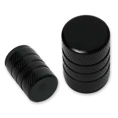 Bouchon valve pneu moto anti-poussière pour Kawasaki Z1000 noir durable