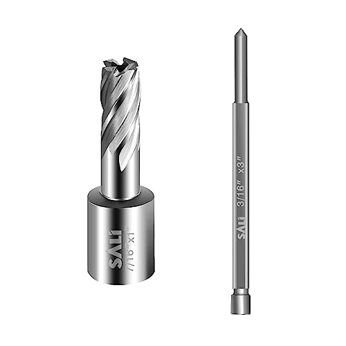 Perceuse magnétique foret HSS et fraise annulaire SALI Weldon 1,9 cm