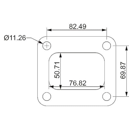 Image of Vibrant Performance Vibrant 1442 T04 Turbo Inlet Flange