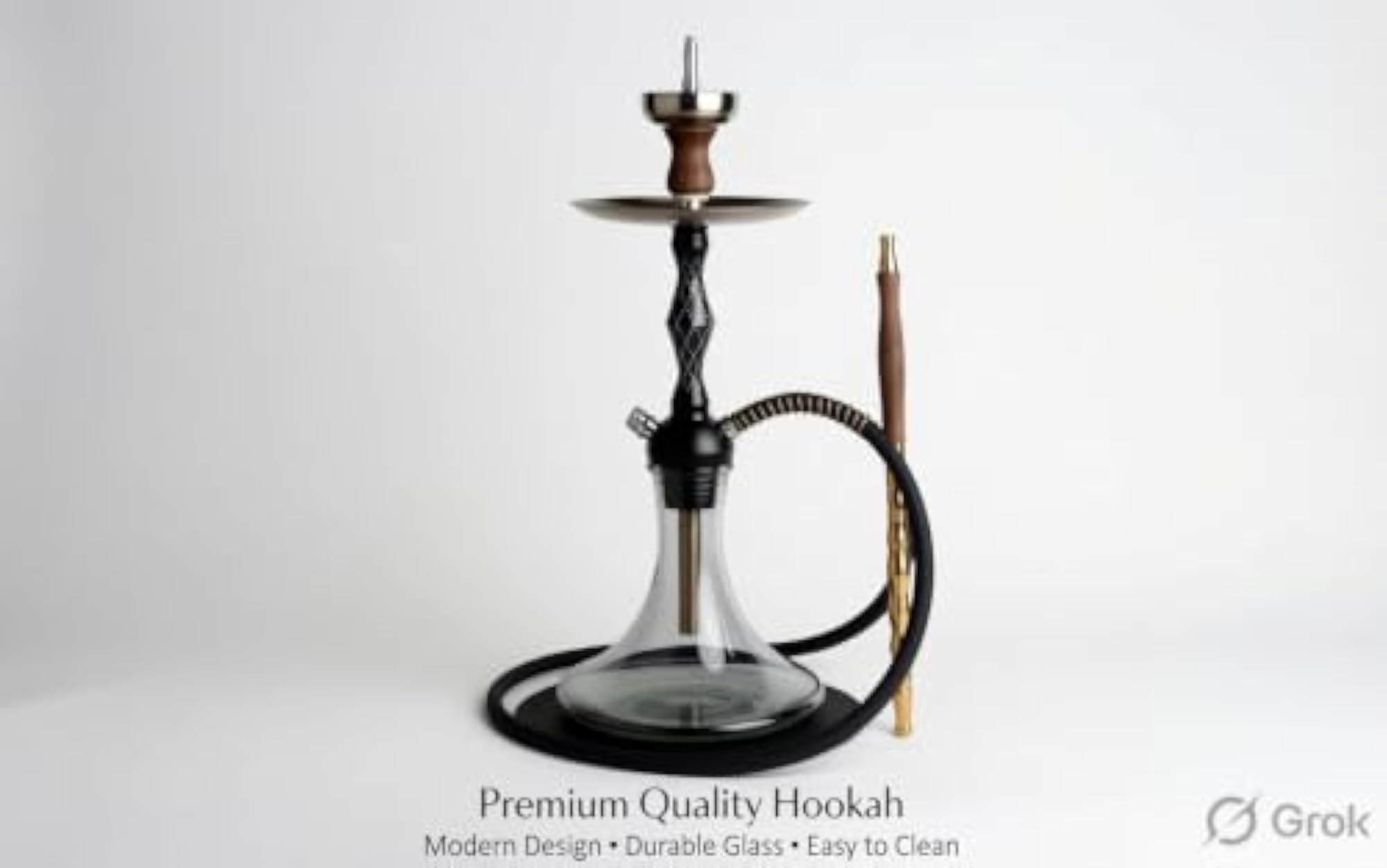 Professional Black Hookah Smoking Set