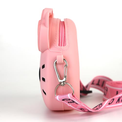 kawaii kitty bag bow cat cross body bagpu princess teen handbag accessories adjustable strap travel holiday gifts