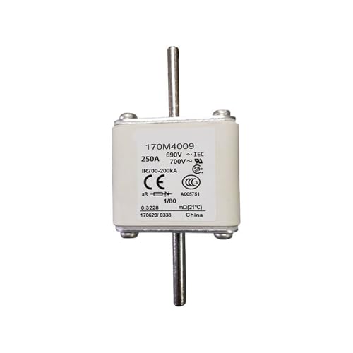 Fusible rápido industrial 170M4009 y 170M4010 para sistemas eléctricos