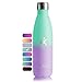 KollyKolla Botella Agua Acero Inoxidable 750ml, Botella Deporte sin BPA, Botella Termica Grande - Mantener 12H Caliente/24 Frío, Termo Cafe al Vacío, Cantimplora Gimnasio, Garrafa Agua, Gym