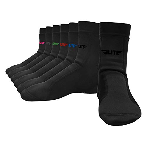 Elite Sports Foot Grips for MMA Socks with Grips Non-Slip Yoga Socks Kickboxing Foot Grips Workout S - //coolthings.us