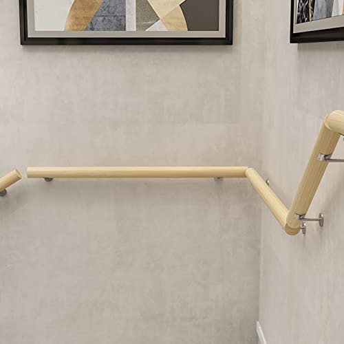 Main courante en bois antidérapante pour escalier intérieur et garde-corps de loft