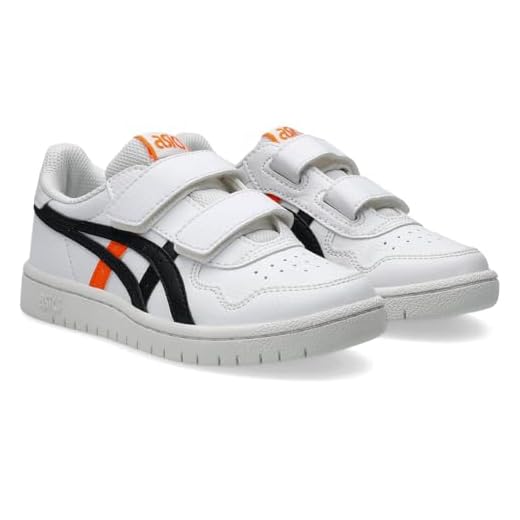 ASICS Japan S PS, Sneaker, White Shocking Orange, 35 EU