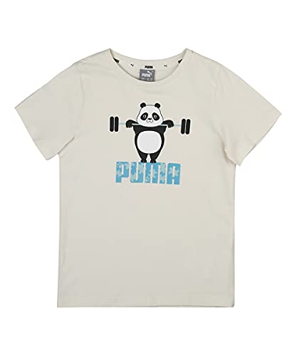 Image of Puma Unisex-Kid Printed Regular Fit T Shirt