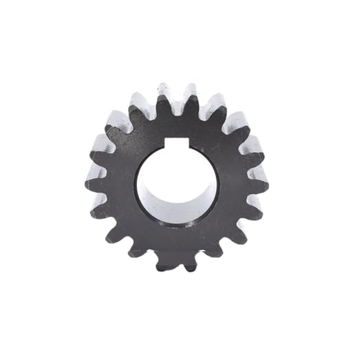Bevel Gear Pinion Hardware Mechanical 1pc 26T 2M Spur Gear 45# Steel 26 Teeth (OD 56mm) Drive Flat Gear Keyway Bore 14/15/16/18/20/22/24/25mm(25mm-Keyway 8x3.3mm)