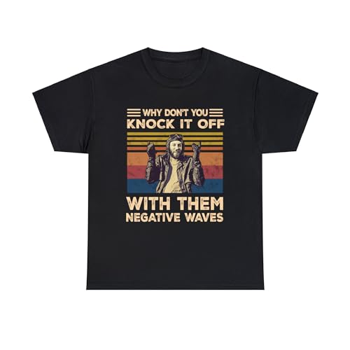 Oddball Why Don't You Knock It Off with Them Negative Waves Vintage Kelly's Heroes Unisex Vintage Movie Shirt