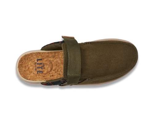 Image of Sanuk Mens Happy Hour Lite | Bottle Opener Buckle | Slip On Shoes for Men | Mens Loafers | Removable EVA Insole