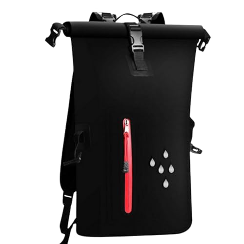 Borsa impermeabile per kayak borsa asciutta da rafting Zaino asciutto leggero con parte superiore arrotolata in PVC - galleggiante leggera multifunzione antipolvere per equitazione