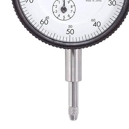 0.01mm X 10mm Dial Indicator, 0-100, Lug Back, Series 2, 8mm Stem