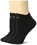 Calvin Klein Women's 3 Pack Logo Sock