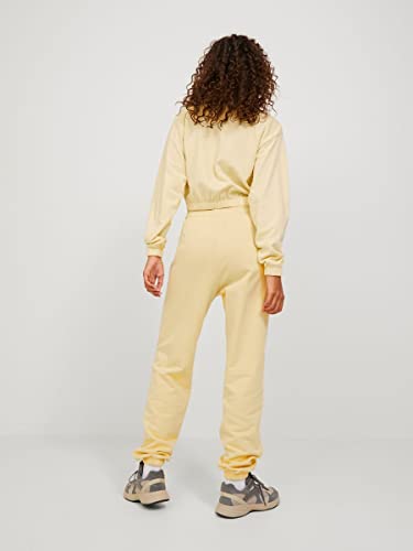 JACK & JONES Women's JJXX JXALFA REG Every Short Half Zip Sweatshirt, Sunlight, S - Afbeelding 5