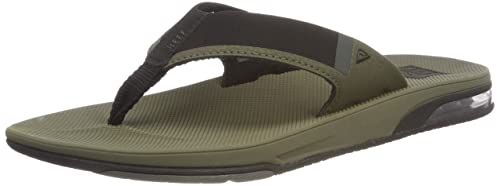 Reef Fanning Low, Chanclas Hombre, Verde (Olive OLI), 45 EU Cover
