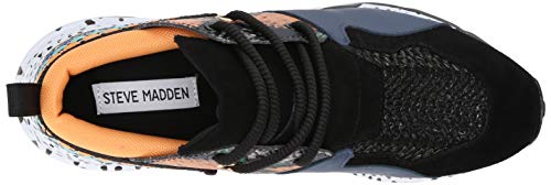 Steve Madden Steve Madden Women's Cliff Shoe, Orange/Multi, 7.5 M US