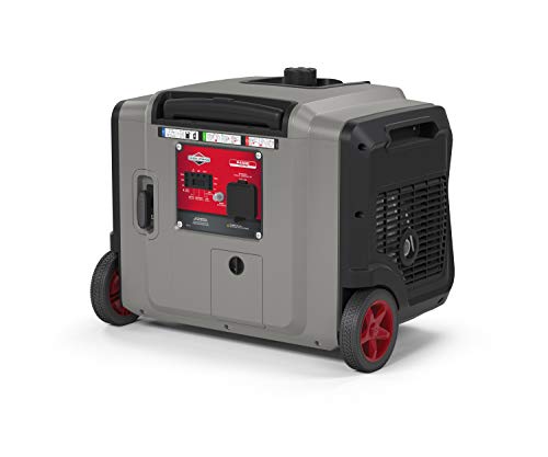 Briggs & Stratton P4500 Portable (030836) Generators, 4500-Watt, Gray/Red - Image 4
