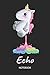 Produktbild Echo - Notebook: Blank Ruled Personalized & Customized Name Rainbow Farting Unicorn School Notebook Journal for Girls & Women. Funny Unicorn Desk ... Birthday & Christmas Gift for Women.