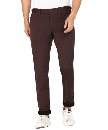 indian terrain Men Brooklyn Slim Fit Jeans, Cotton Denim, Khaki, Straight Leg, Mid Rise, Casual Wear, 5 Pockets-picture-26