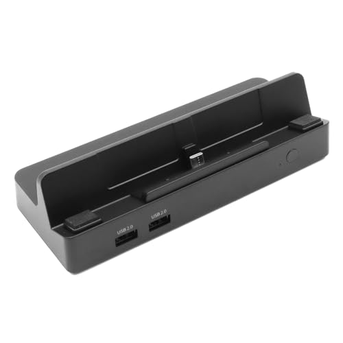 Sarini Ladedock OLED-Videokonverter mit Ethernet-Anschluss,4K HDMI 2.0,USB 2.0-Anschlüsse,Dockständer-Zubehör für TV-Dock für Nin-tendo Sw-Itch/OLED – Bild 4