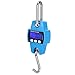 Báscula electrónica portátil de 600 lb/300 kg, báscula de pesca digital con gancho para colgar para la caza en la granja, pesca al aire libre