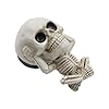 POFET 3Pcs Skull Car Air freshener Vent Clip, Charm Gothic Skull Ornament Car Accessories for Car Interior Aromatherapy Deco #3