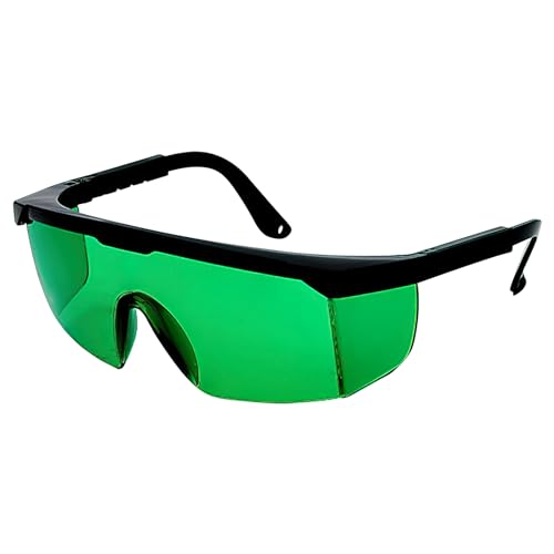 Gafas de Seguridad Láser, Gafas Depilacion Luz Pulsada Protección Ocular para Nivel Láser, IPL Elegantes Gafas Protectoras con Estilo Antiarañazos Protección UV Unisex para Operador de Cosmetología