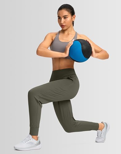 Image of G Gradual Women's Joggers High Waisted Yoga Pants with Pockets Loose Leggings for Women Workout, Athletic, Lounge