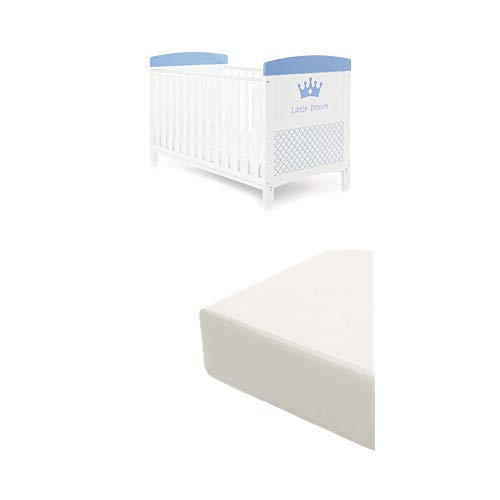 Obaby Grace Inspire Cot Bed and Eco Foam Mattress - Little Prince