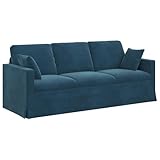 fauteuil design bleu canard 【Caractéristiques mises en avant】 Son cadre en métal solide assure un soutien fiable, tandis que les accoudoirs en bois d'ingénierie et les pieds en plastique garantissent un maintien sûr. Avec son design ergonomique, il offre un confort optimal pour se détendre tout en ajoutant une touche moderne à votre intérieur.