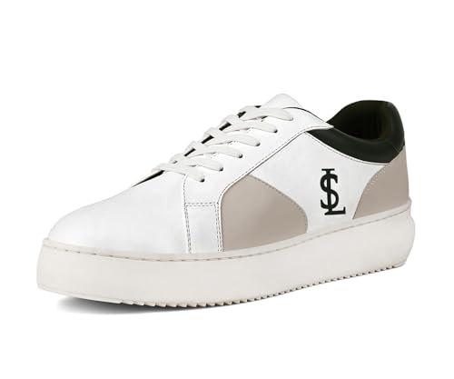 Image of LOUIS STITCH Men's Casual Lightweight Lace-Up Low-Top Sneakers for Men| Cushioned Comfort | Lightweight & Comfortable Casual Lace-Up Shoes | LSP-SNK-AVI-Lace-Ups