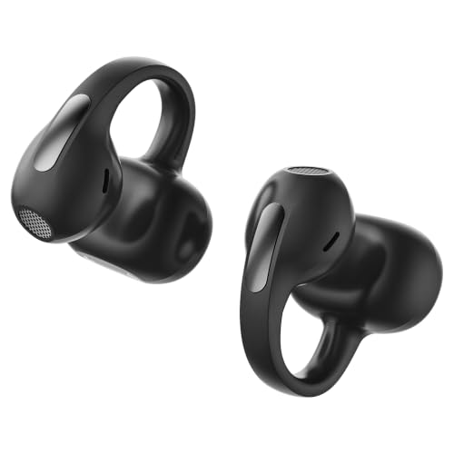 WUYUEGE Clip On Earbuds Bluetooth 6.0 Open Ear Headphones...