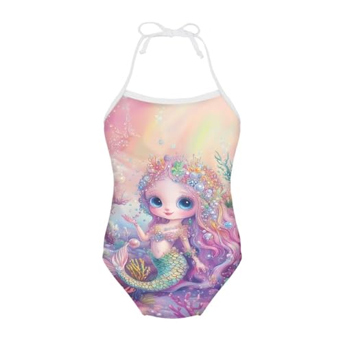 Image of ELEQIN Swimwear Swimsuit One Piece Girls Bathing Suit Animal Pattern 1-10 Years