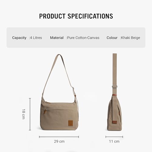 Image of DailyObjects March Crossbody Sling Bag for Women | Stylish crossbody sling bag for girls /women - Large