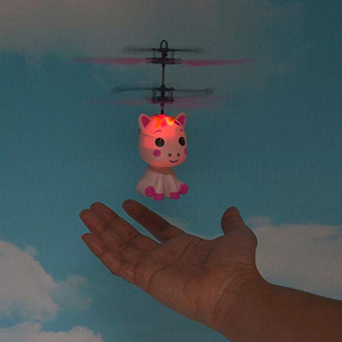 Licorne volante Kögler 54517 mini flyer hélices LED câble USB
