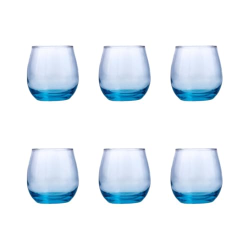 Luminarc Maine Set 6 Vasos Bajo Vidrio Eco 32cl Sodo Apto Frigorífico No Apto Microondas Ecológico