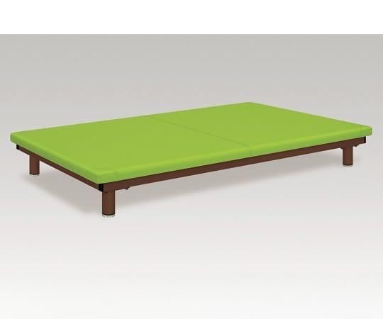 高田ベッド 有孔足圧ボディケアベッド 幅90&times;長さ190&times;高さ15 茶 TB-1241U