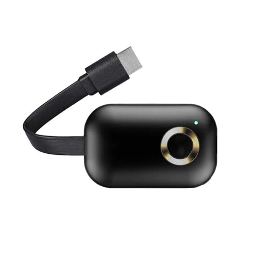 Wireless WiFi Display Dongle 4K UHD HDMI, LiveRowing Récepteur D'affichage de Partage D'écran sans Fil WiFi, Adaptateur D'affichage sans Fil pour Smartphone Android/iOS/PC/TV/Moniteur/Projecteur