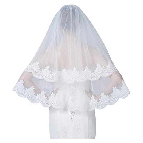 BEAUTELICATE Voile De Mariage Ivoire Cover