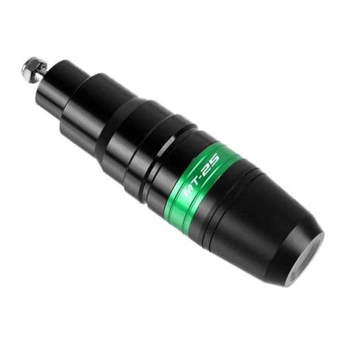 Accessoires carter moteur MT-25 et glissières de cadre moto vert