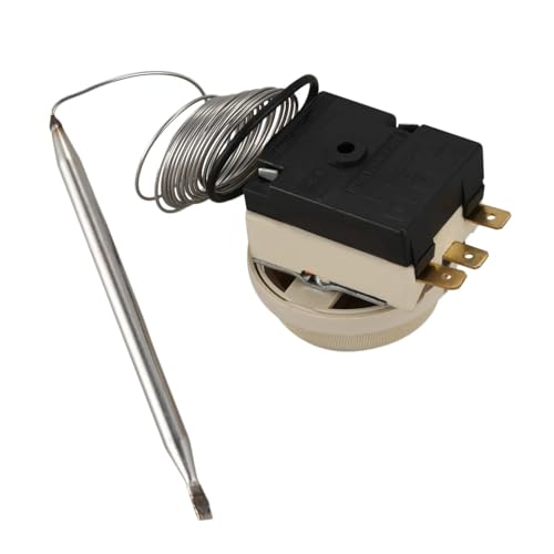 Termostato capilar de temperatura para reparar vitrinas que no enfrian correctamente CA 250V 3
