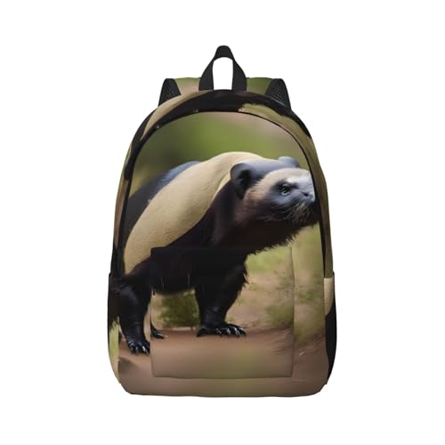 Mochila de viaje con tejón de miel ligera para montaña y equipaje de mano de adultos