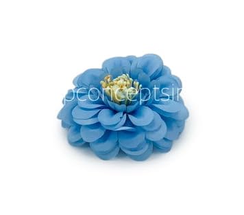 Image of WRAP Concepts Artificial Dahlia Flower Head for Home Decoration and Craft (Blue)