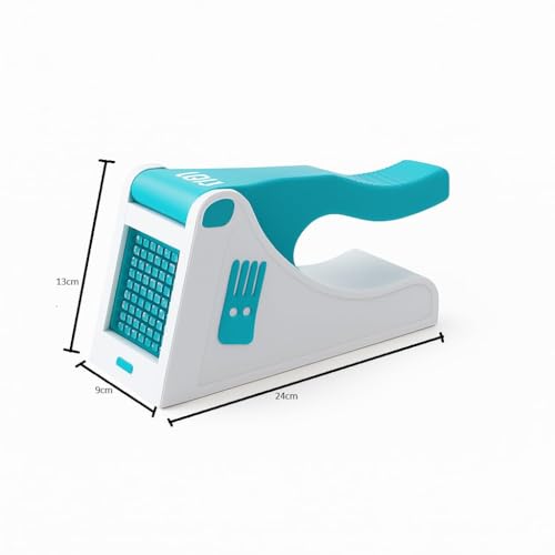 Image of French Fry Chipser - Heavy-Duty Vegetable Chopper & Cutter for Kitchen | Unbreakable Body with Stainless Steel Blades | Potato, Onion, Carrot, Salad & - Multipurpose Kitchen Tool