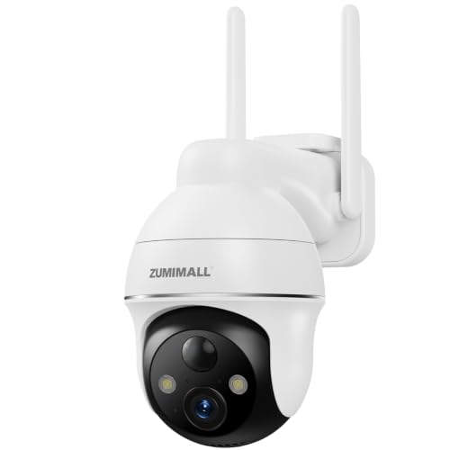 ZUMIMALL 2K Security Cameras Wireless Outdoor...